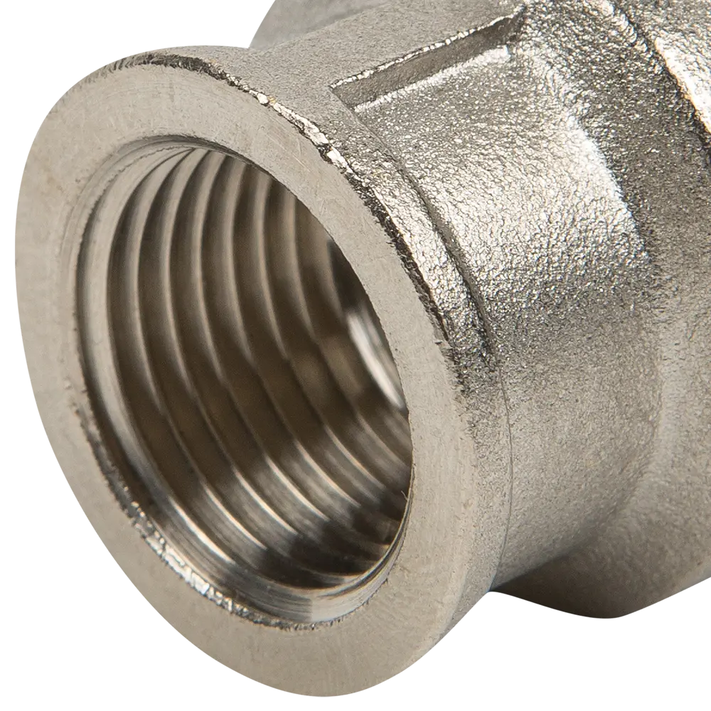 Муфта переходная Valtec внутренняя резьба 3/4"х1/2" никелированная латунь VTr.240.N.0504 10508393 STLM-2073266  - Вид №1