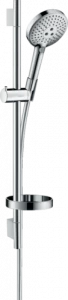 26632000 Raindance Select S Душевой набор 120 3jet EcoSmart 9 л / мин со штангой 65 см и мыльницей Hansgrohe