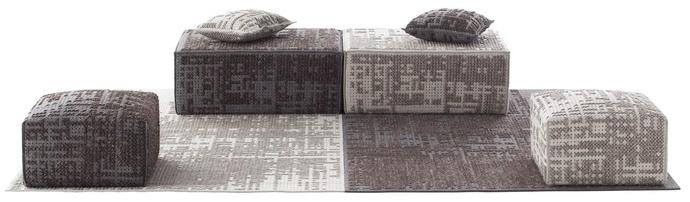 GAN Подушка из шерсти с вышивкой Canevas sun-id-1391230 - Вид №3