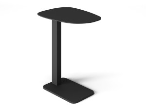 Алюминиевый сервировочный прямоугольный высокий садовый стол