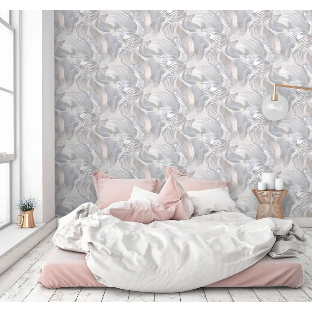 Обои флизелиновые Victoria Stenova Магия темно-бежевые 1.06 м VS587543 STLM-2086101