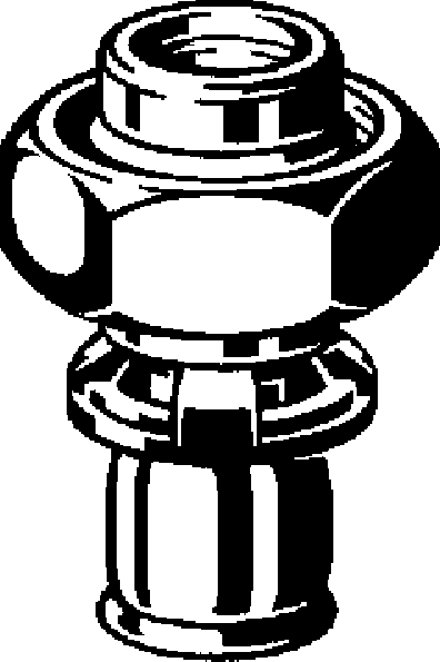 Viega Переход на резьбовые соединения 1236 (614591) 614 591 - Вид №1