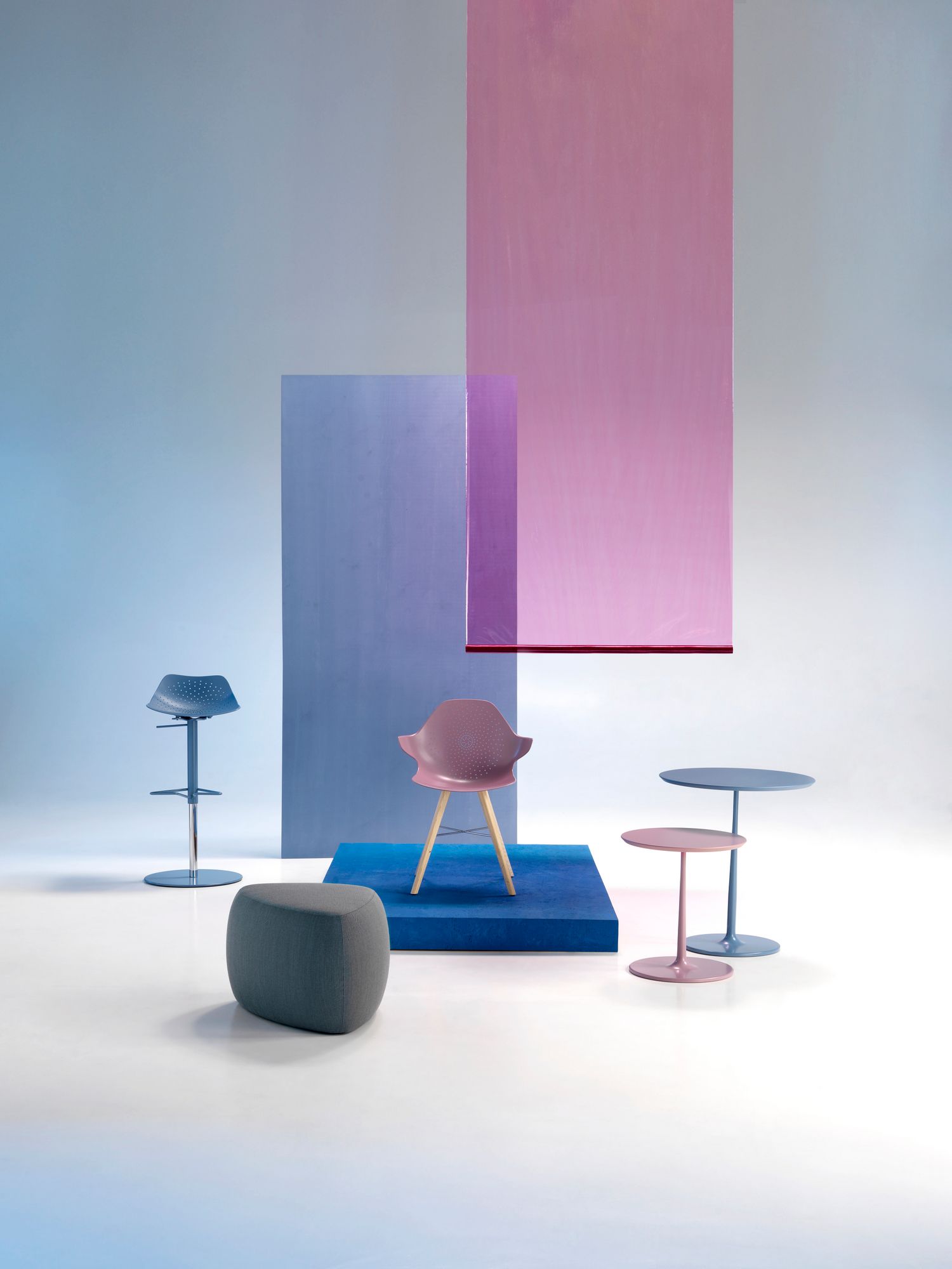 Высокий круглый журнальный столик SITIA TONDO ARCH-00105296 - Вид №7