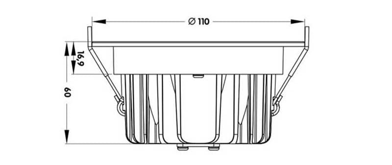 Алюминиевый светодиодный светильник с регулируемой яркостью Proled Creatos ARCH-00000243 - Вид №1
