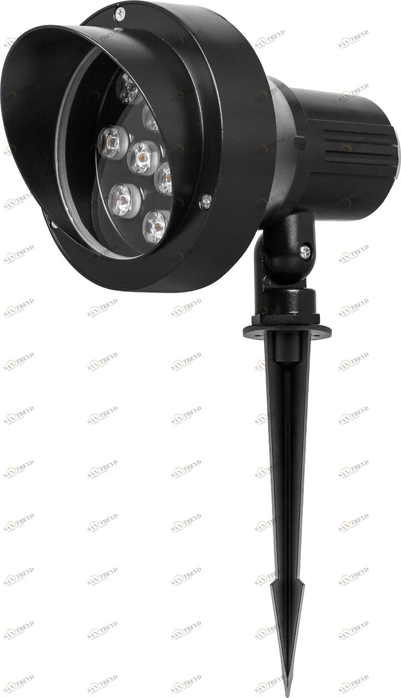 Уличный светильник светодиодный грунтовый 45х16х16 см RGB Feron 32133 FERON  00-3955973 Черный 