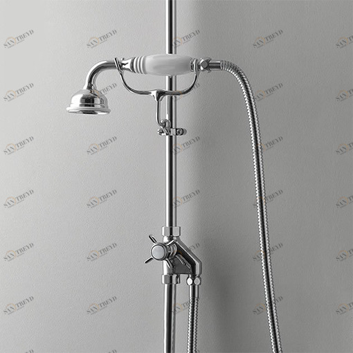 Распределитель на наружной трубе MARK618CR Devon Devon SHOWER Devon&Devon