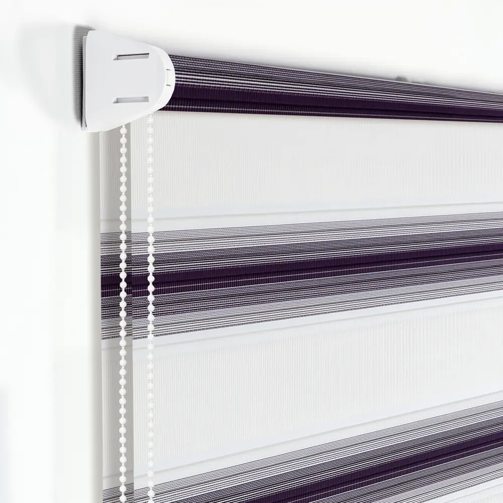 Штора рулонная день-ночь Palermo 200x250 см сиреневая MIAMOZA Д/н Palermo STLM-2126954 - Вид №1