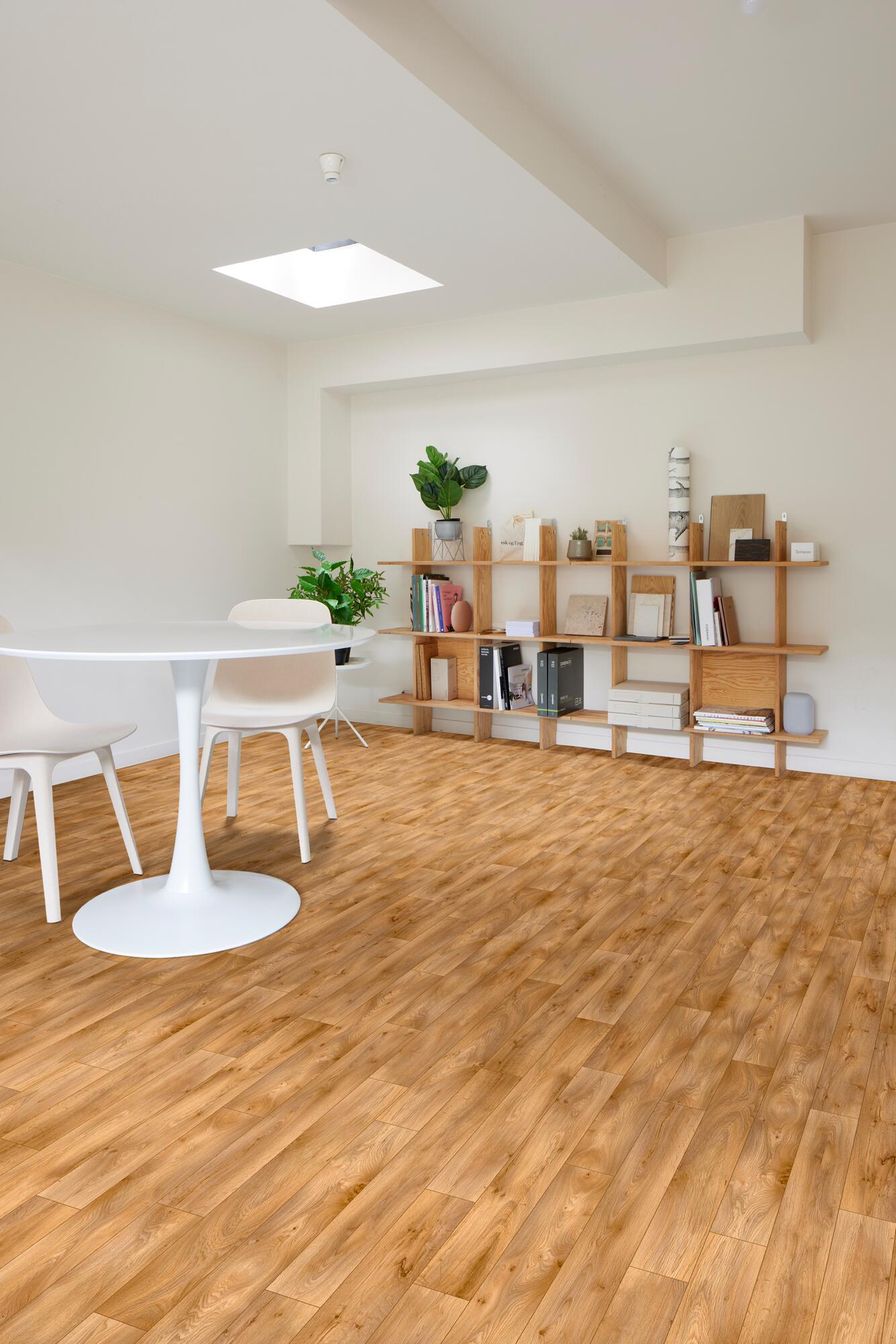 Нескользящий виниловый пол с эффектом дерева BEAUFLOR Mega-Tex ARCH-00135756 - Вид №2