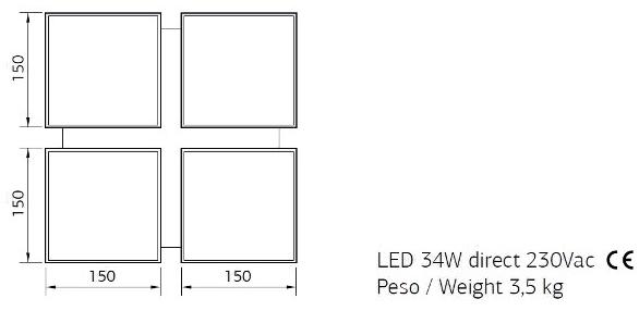 ENGI Светодиодный подвесной светильник из алюминия Armonia Enarp - Вид №4