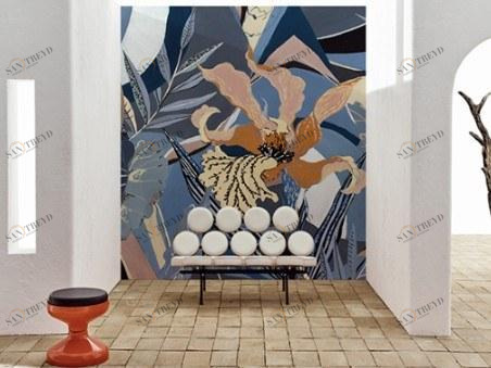 Wall&decò Огнеупорные обои с цветочными мотивами Contemporary wallpaper 2020 Wdop200