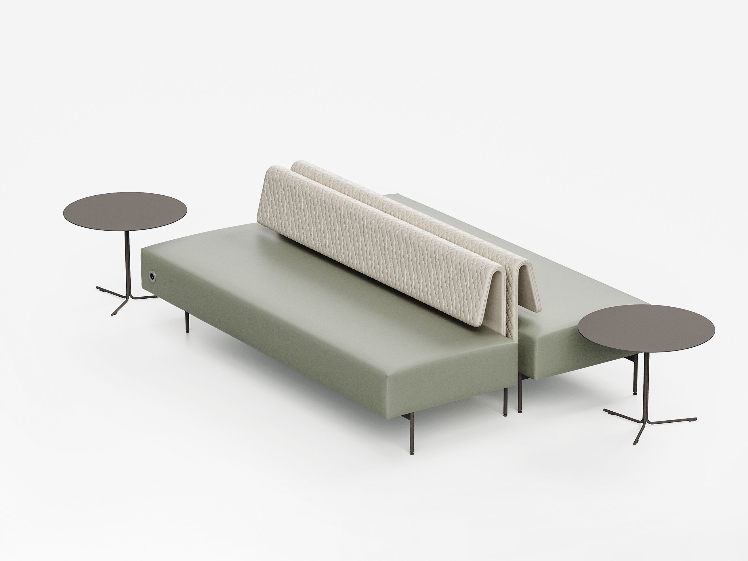 Кожаный модульный диван Kastel Клинт ARCH-00100663 - Вид №7