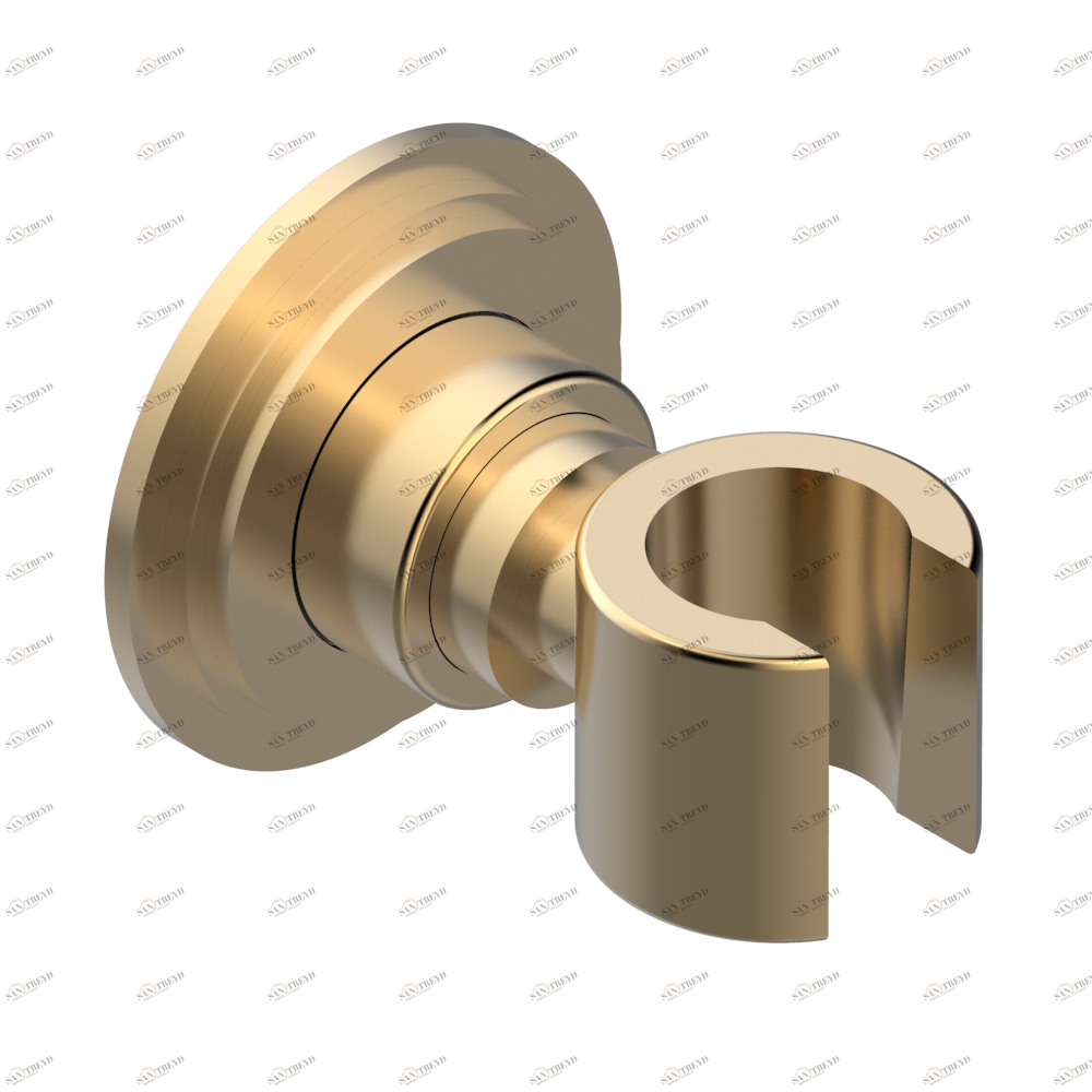 G2L-53F Кронштейн стационарный встраиваемый в стену Thg-paris Faubourg - чёрный фарфор Matt Umber PVD G2L 53F CAT.F