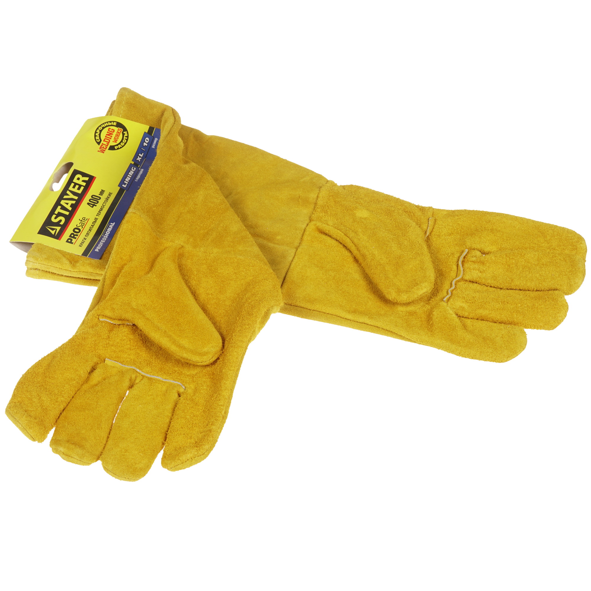 Краги спилковые/кожаные Stayer "PROFI" 11333-XL_z01 1289274 STDN-0109416 - Вид №2