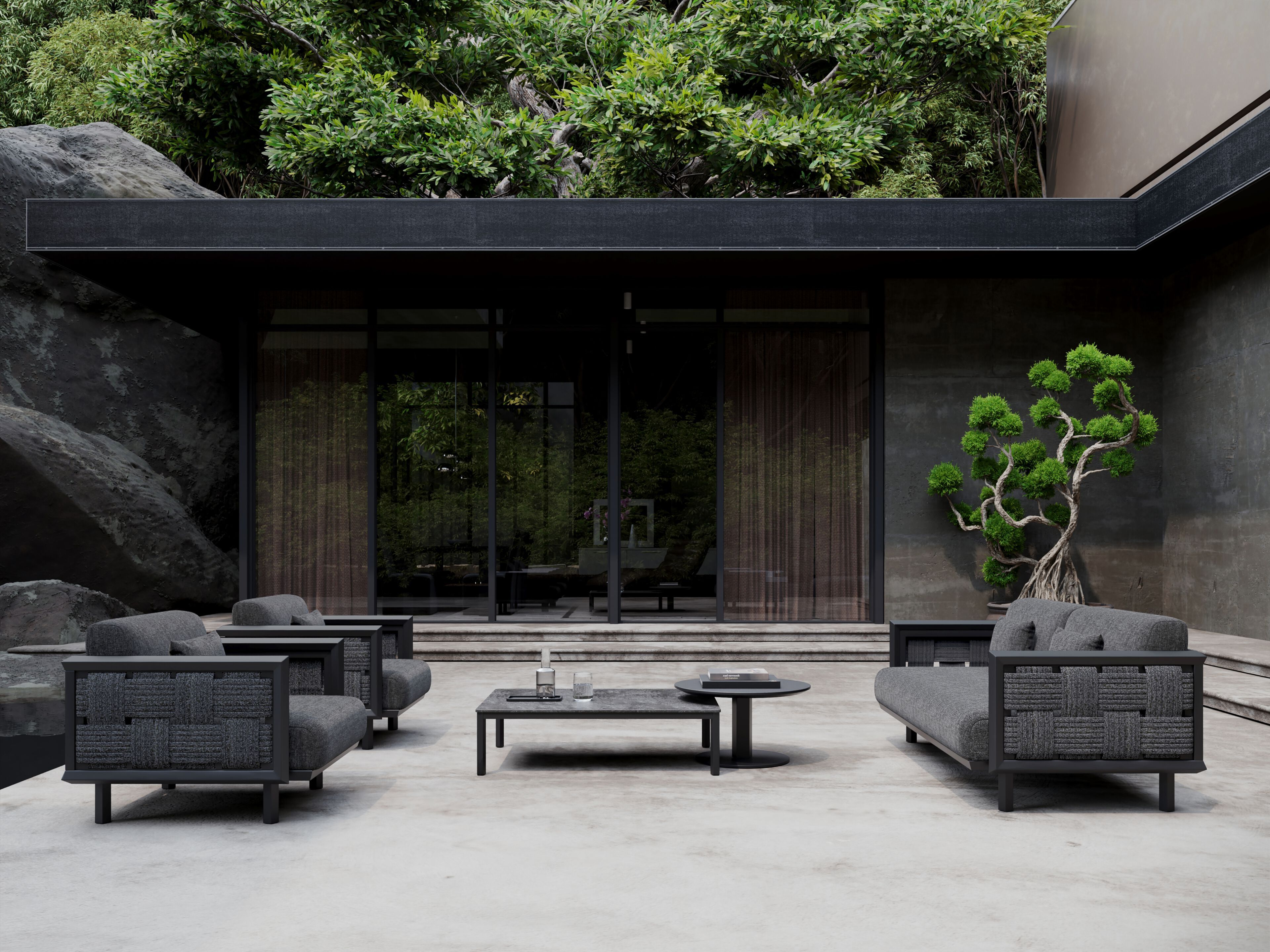 Алюминиевый низкий садовый столик SNOC Éclat ARCH-00016123 - Вид №2