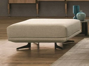 Bodema Квадратный пуф, обитый тканью Blake