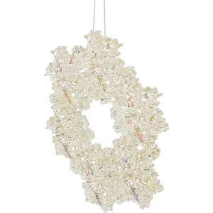 87036500 Елочная игрушка Снежинка 12.5x12.5 цвет разноцветный STLM-1352537