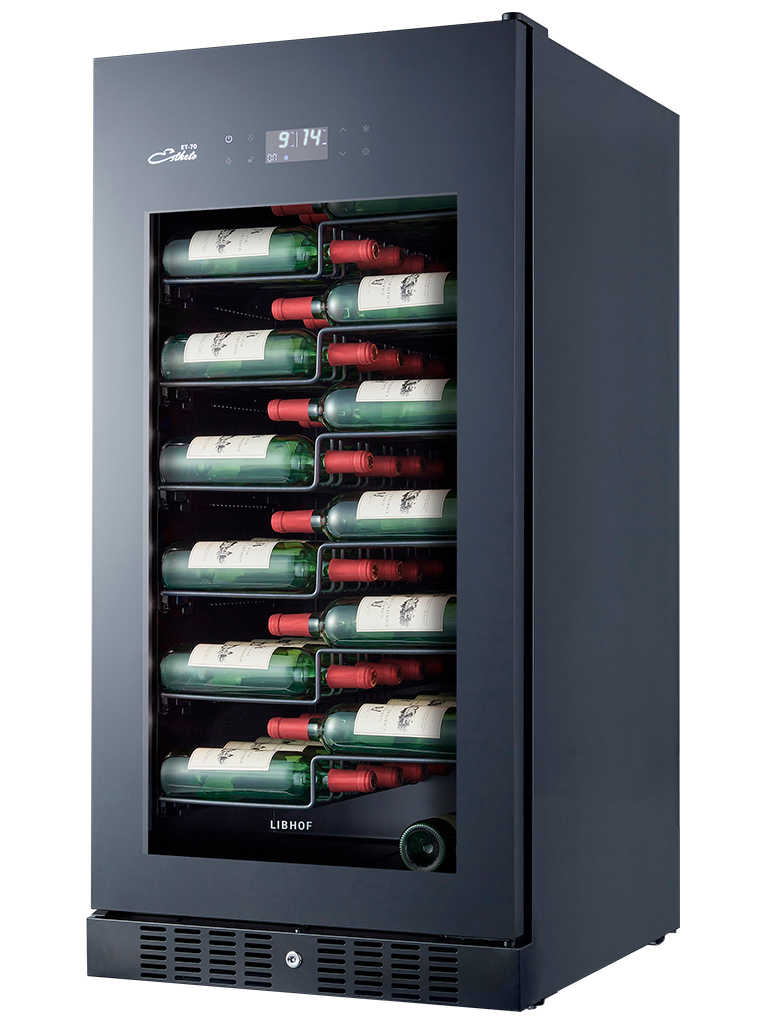 9965433 Винный шкаф Libhof ET-70 черный STDN-0109213 - Вид №3