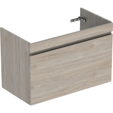 501.909.JK.1 Шкафчик для раковины Geberit Renova Plan, с одним выдвижным ящиком и одним внутренним выдвижным ящиком Geberit  - Вид №28