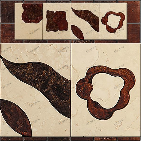 БОРДЮР ИЗ МРАМОРА MF-4 SKALINI MODERN MF4