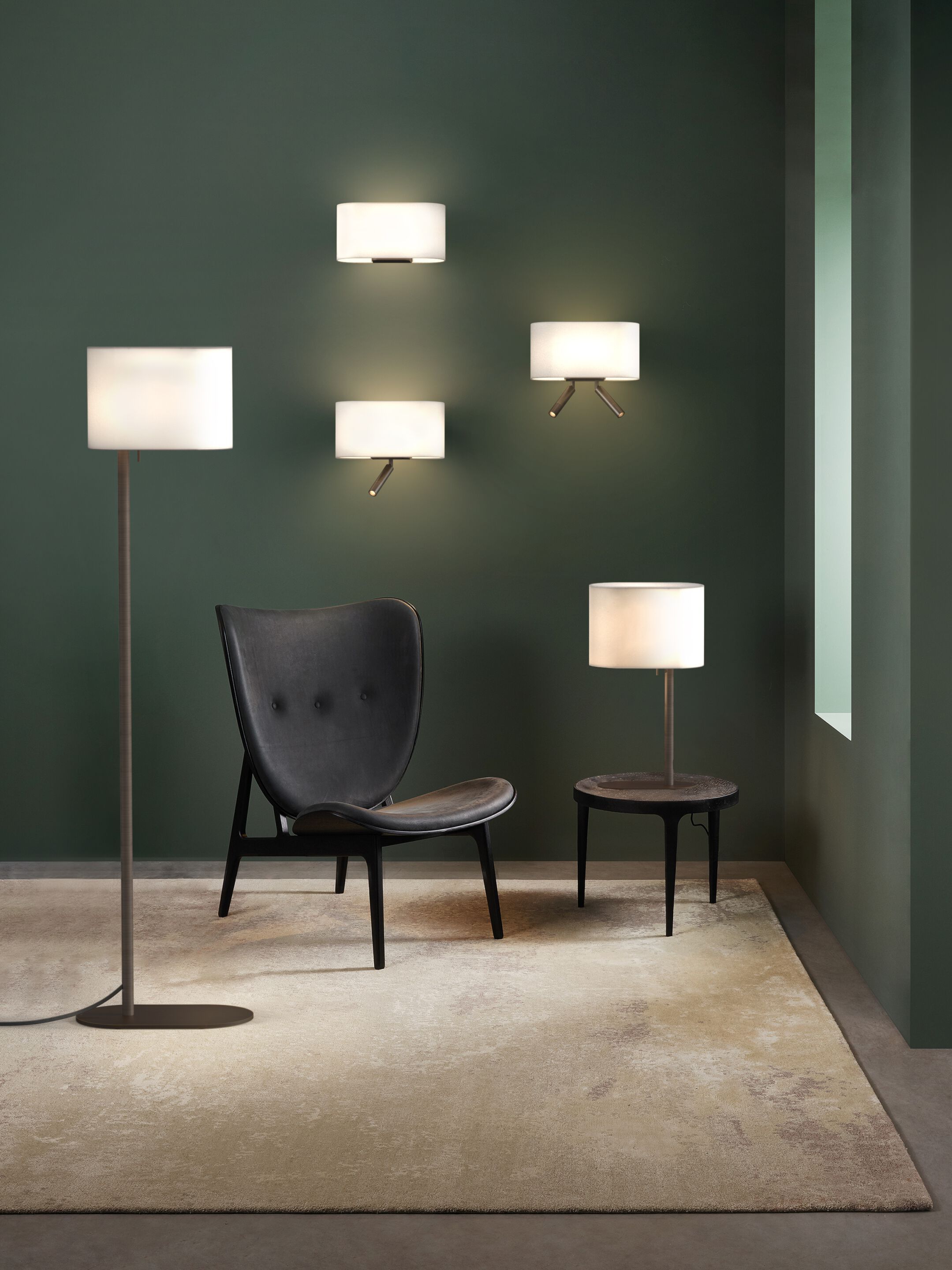 Затемняемый настенный светильник с тканевым абажуром Astro Lighting Venn ARCH-00049910 - Вид №5