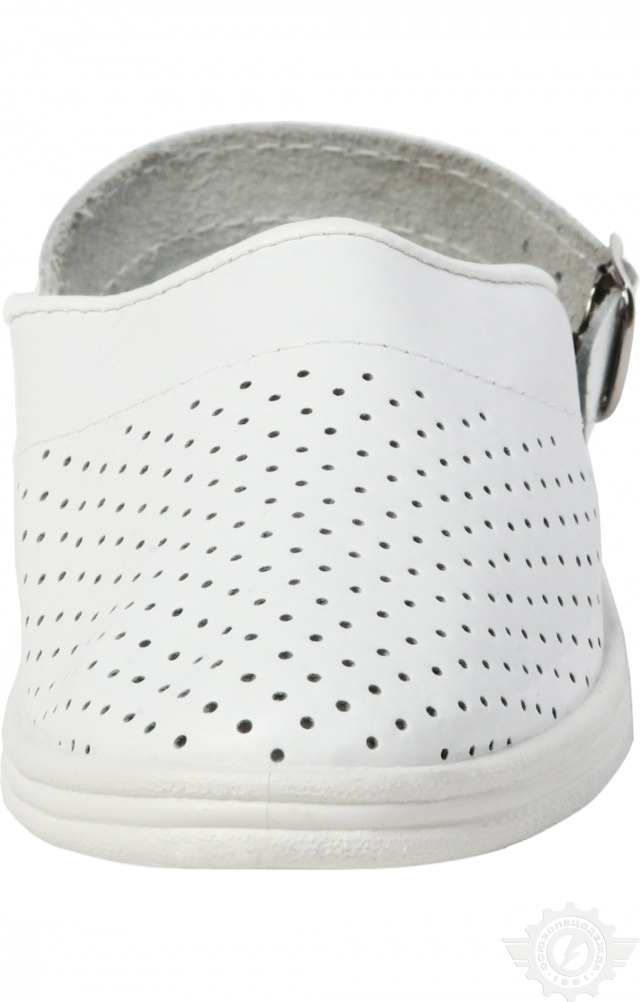 61812 Туфли Сабо женские белые  Медицинская обувь размер 37 Спецодежда  - Вид №2