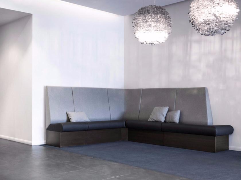 Sits Модульный угловой диван из ткани для контрактного использования sun-id-1454640 - Вид №3