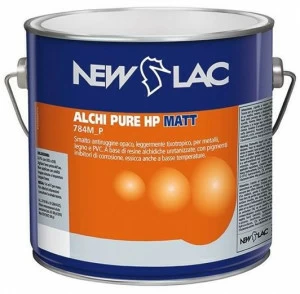 NEW LAC Матовая антикоррозийная эмаль Smalti solvente