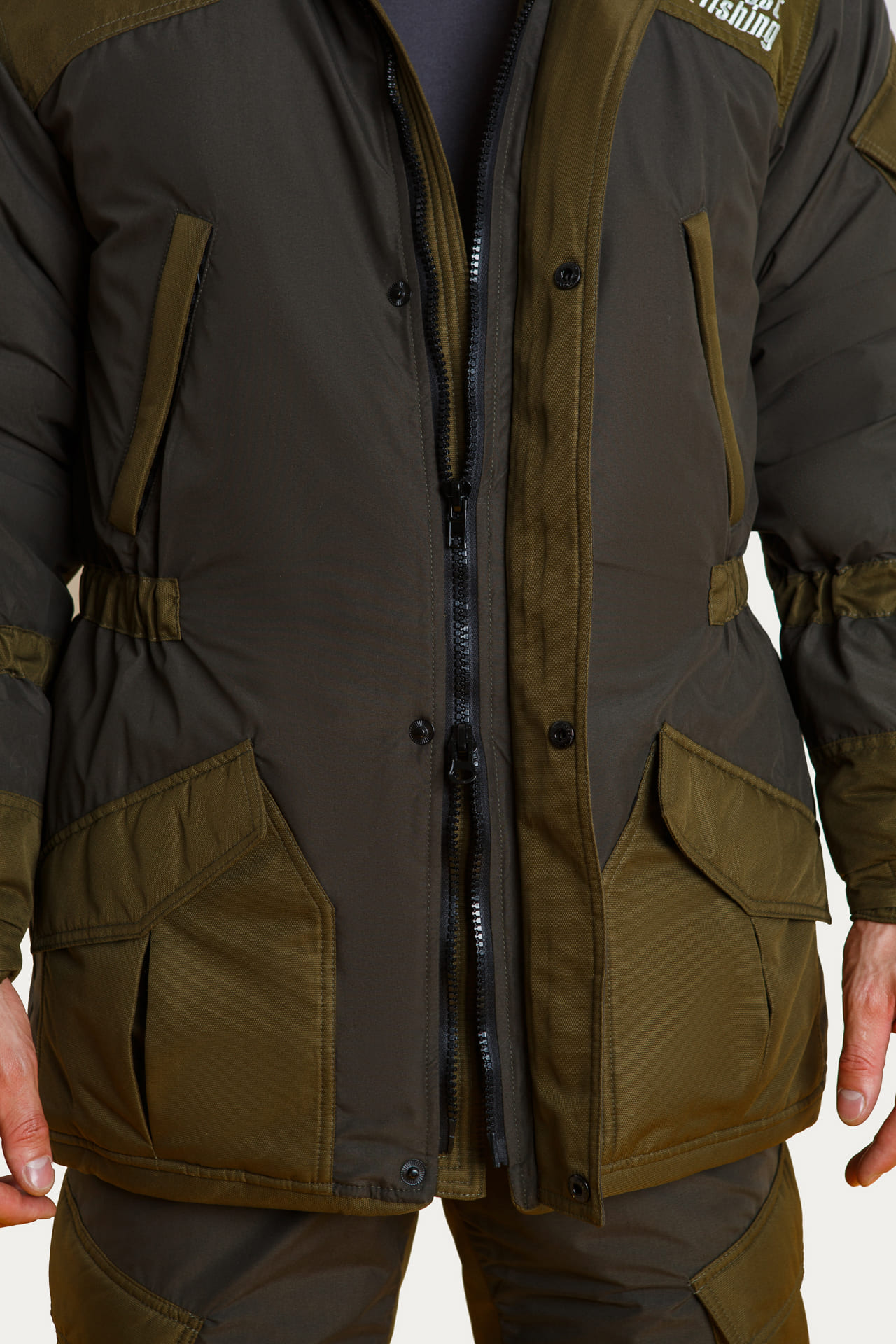 63937 Костюм  зимний хаки West Fishing  Зимняя спецодежда Santreyd  - Вид №14