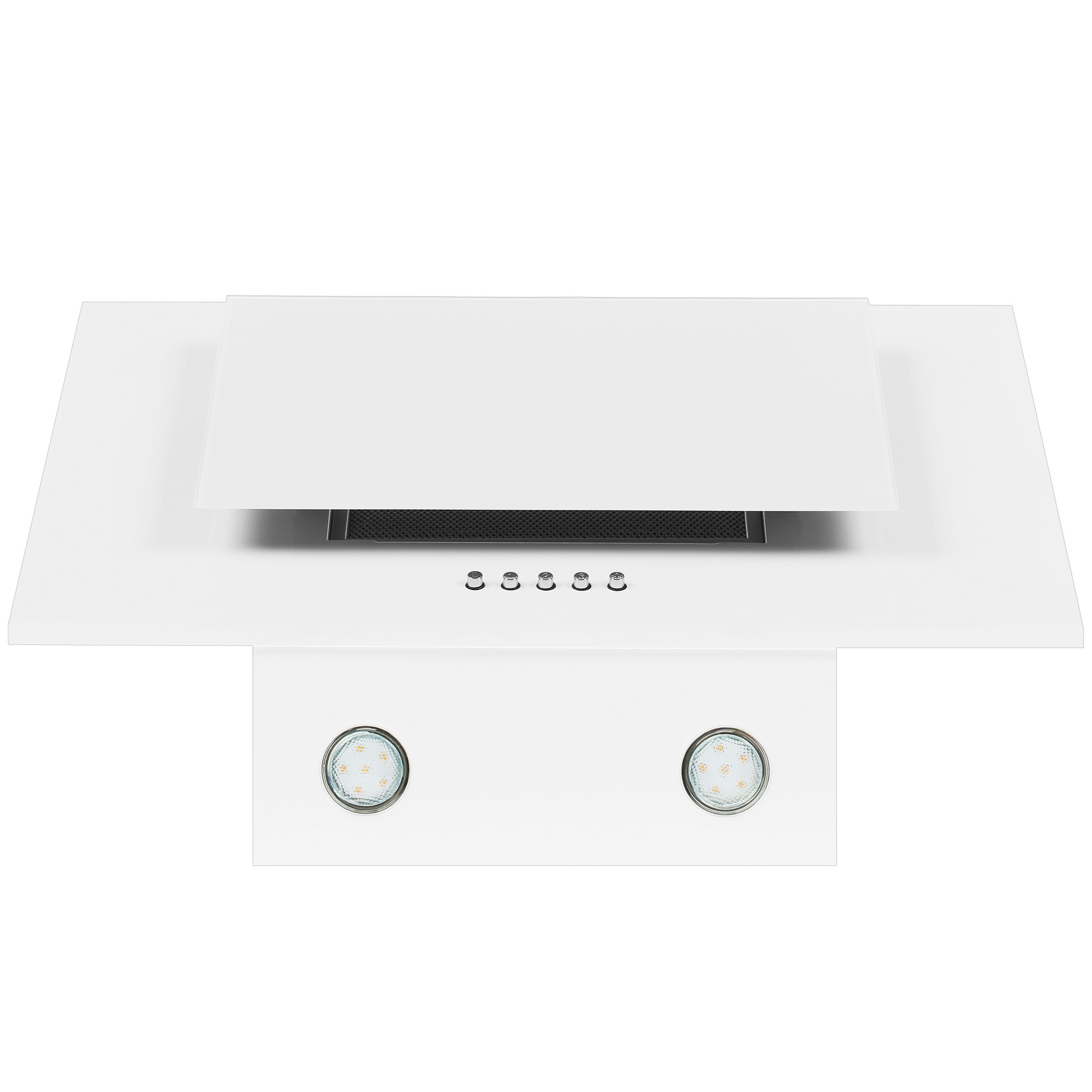 8130129 Вытяжка наклонная MBS GALTONIA 160 GLASS белый/белый STDN-0063693 - Вид №6