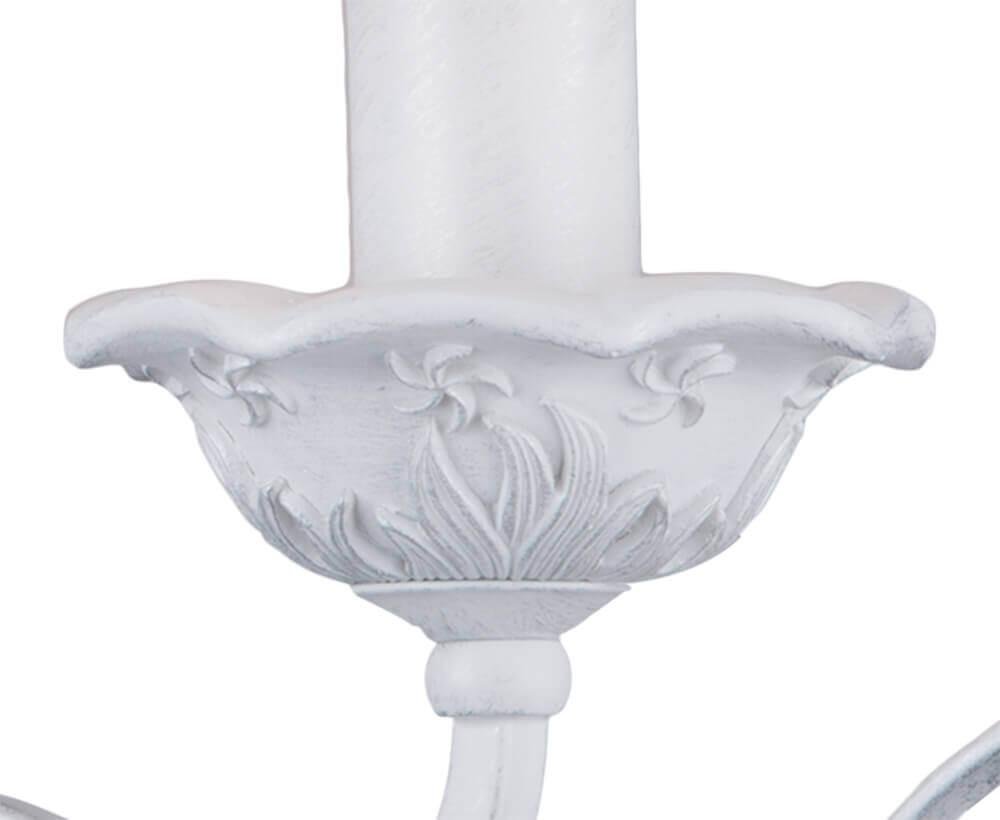 Бра с абажуром белое "Жасмин" 1002/1W-WS LUMIEN HALL ЖАСМИН 00-3930283 Белый  - Вид №3