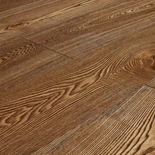 Паркетная доска Amber Wood Винтаж Ясень с брашью (Текстурированная) 1860х189 мм 2600200429