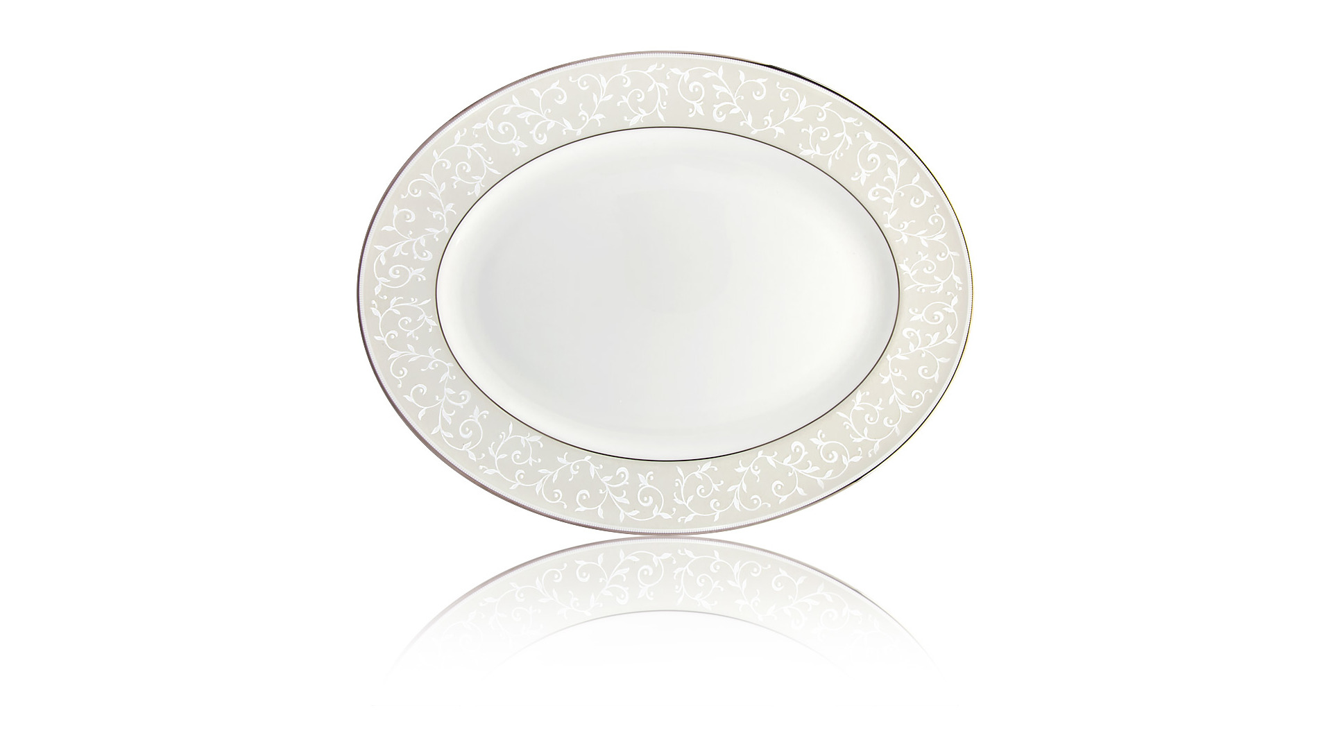 10677898 Lenox Сервиз столовый Lenox Чистый опал на 6 персон 21 предмет, фарфор Фарфор костяной  - Вид №1