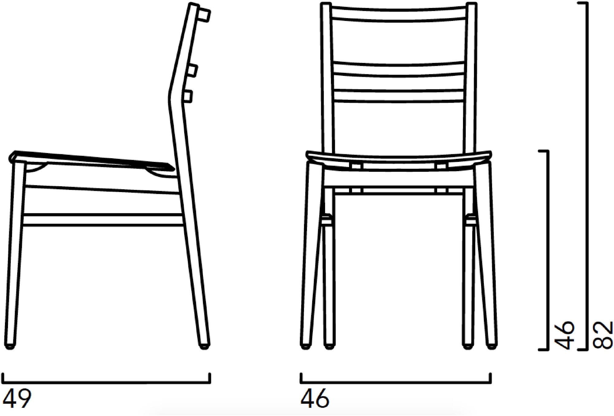 Crassevig Стул ясеня Già Gia sun-id-1406243 - Вид №9