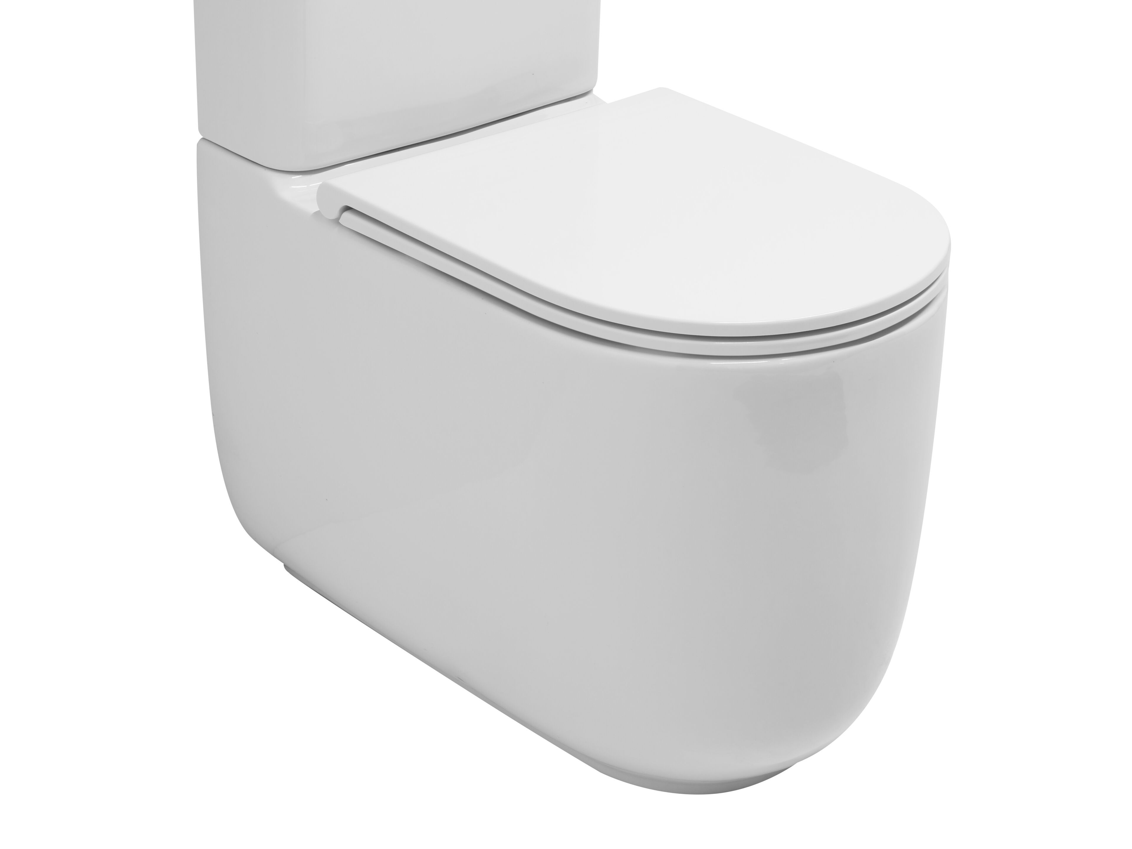 Цельный туалет в напольном стекле Olympia Ceramica Milady ARCH-00135561 - Вид №1