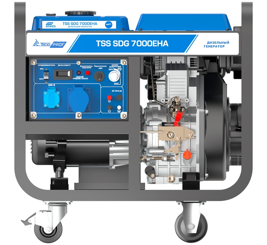 Электрогенератор  дизельный  ТСС SDG 7000EHA 5411131 STDN-0016737 - Вид №1