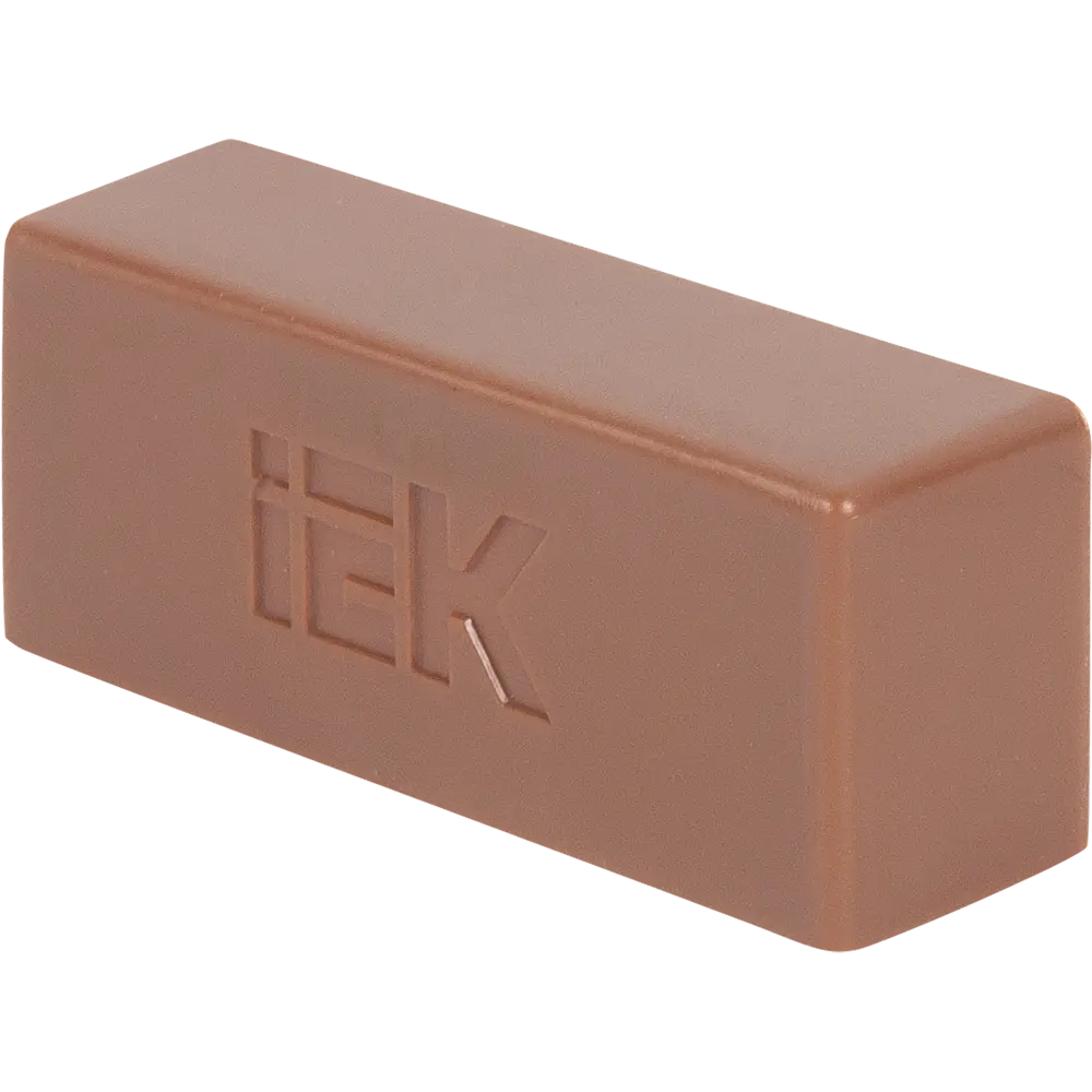 Заглушка для кабель-канала IEK 40x16 мм цвет дуб 4 шт. 82411343 STLM-2129811 