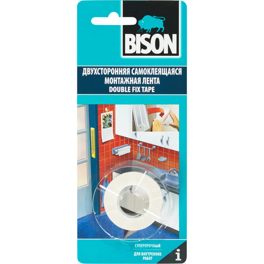 Лента для зеркал Bison Doublefix, 19 мм х 1.5 м STLM-2146345 - Вид №1