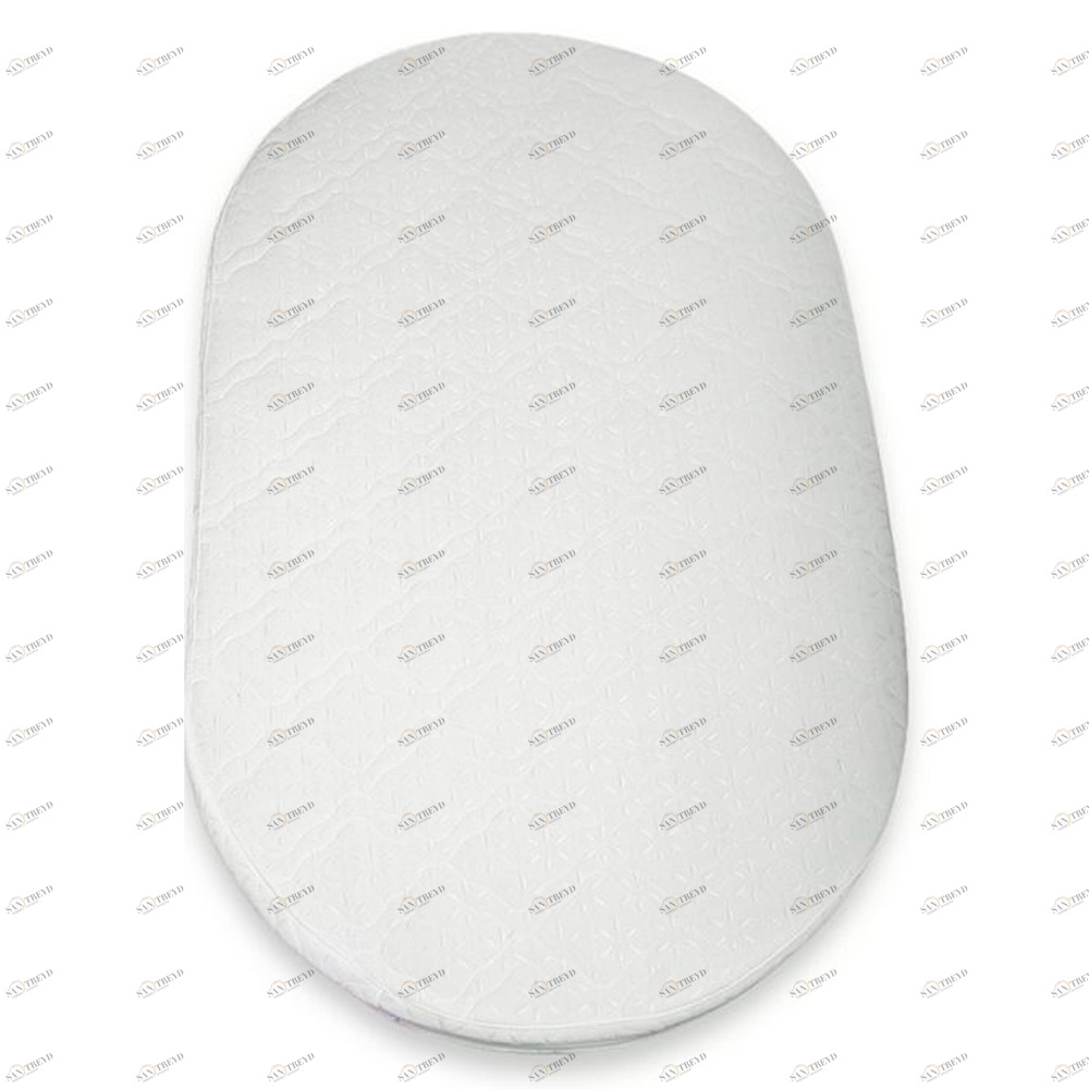 Овальный матрас для детской кроватки SmartGrow (кокос, холкон, холкон) COMFORTBABY SMARTGROW, SMARTGROW LIMITED 351315 Белый Santreyd 