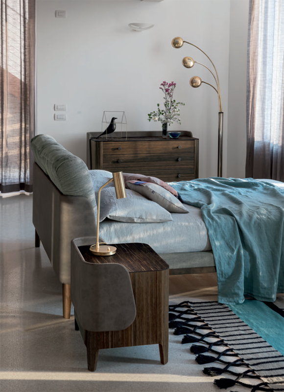 Кровать SETTANTA DALL'AGNESE GL0SER180  - Вид №4