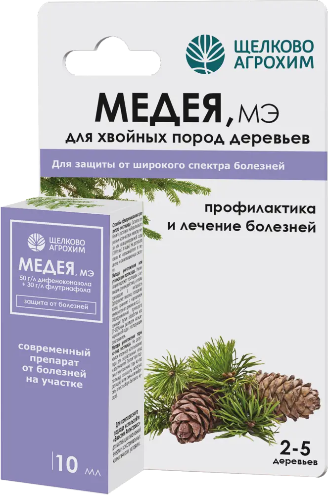 Фунгицид Santreyd Медея для хвойных растений 10 мл 87731895