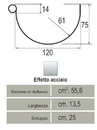 First Corporation Желоб с эффектом стали First plast sun-id-1346547 - Вид №2
