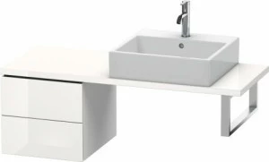 LC582602222 L-Cube Шкафчик для компактной консоли Белый глянцевый декор