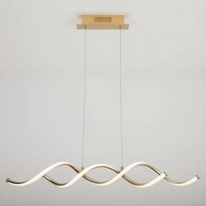 Подвесной светодиодный светильник Eurosvet Leavi 90074/1 патинированное золото EUROSVET LEAVI 200227 Золотой