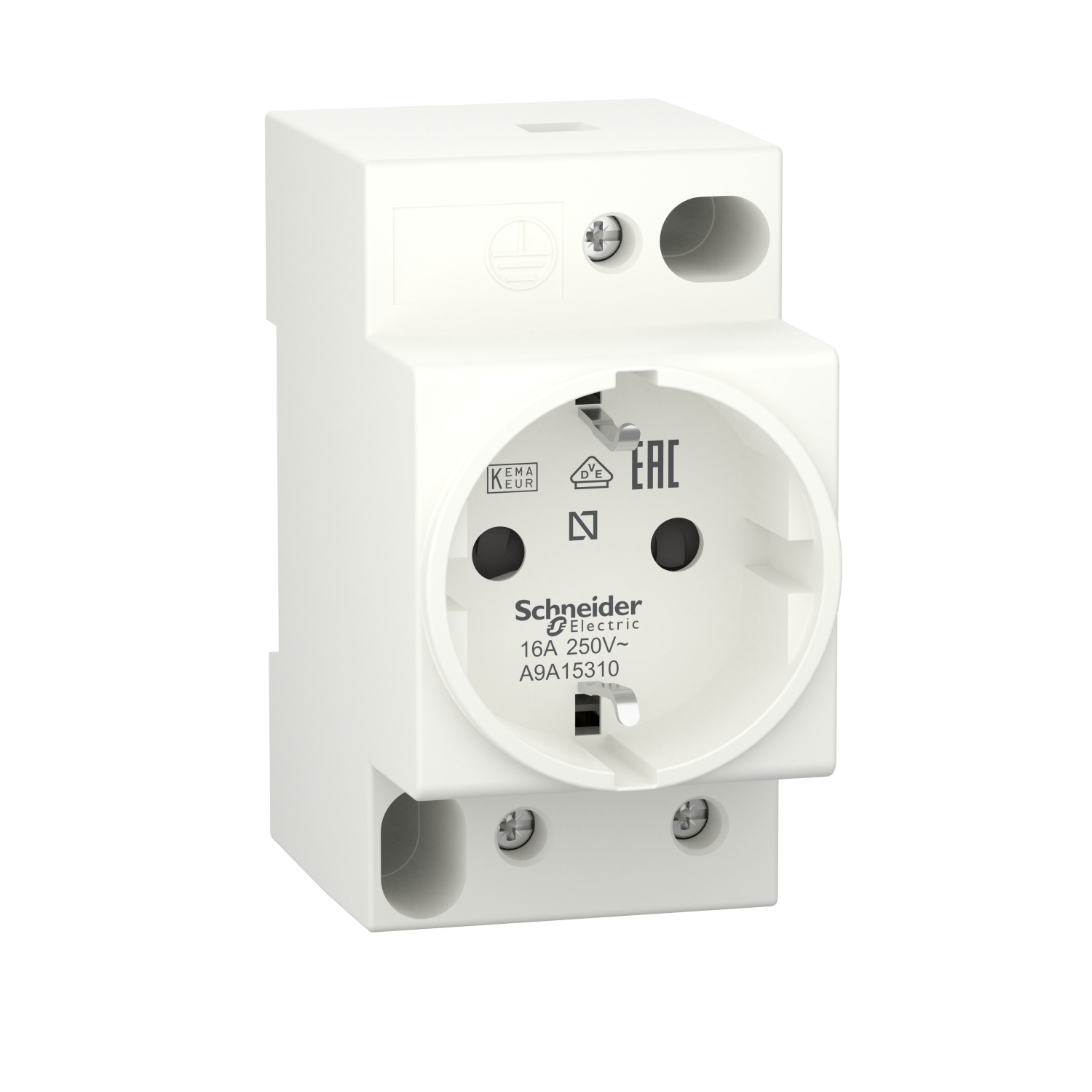A9A15310 ЩИТ.РОЗ. iPC DIN 2П+T 16A 250В НЕМ Schneider Electric Acti 9 