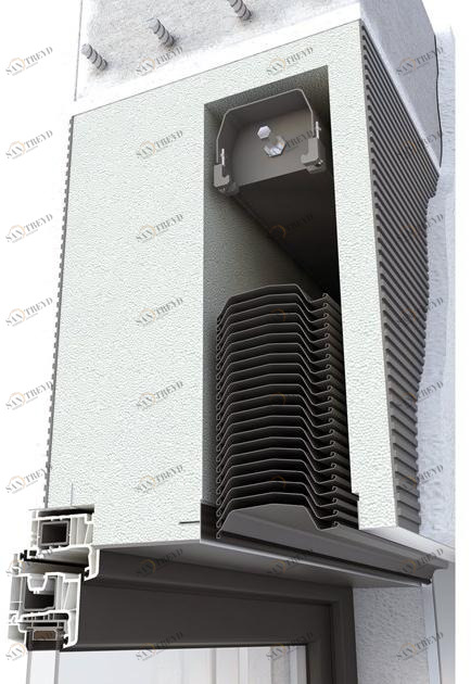 IN.CO.VAR. Ящик для жалюзи sun-id-1421432