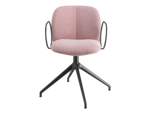 Поворотный стул на тканевом насесте