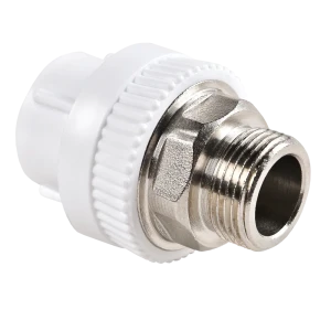 Муфта комбинированная РВК 1 1/2"x50 мм НР полипропилен 050106 82111320 STLM-2198077