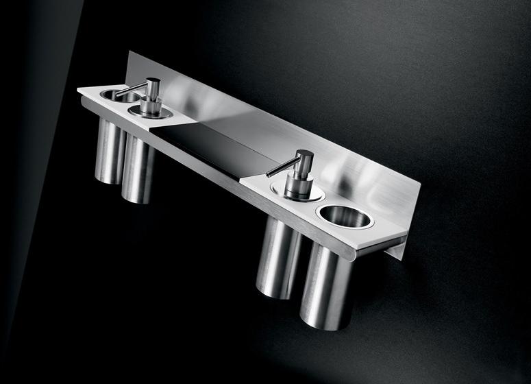 Fir Italia Вешалка для полотенец из нержавеющей стали Accessoriessteel Abcs06a - Вид №2