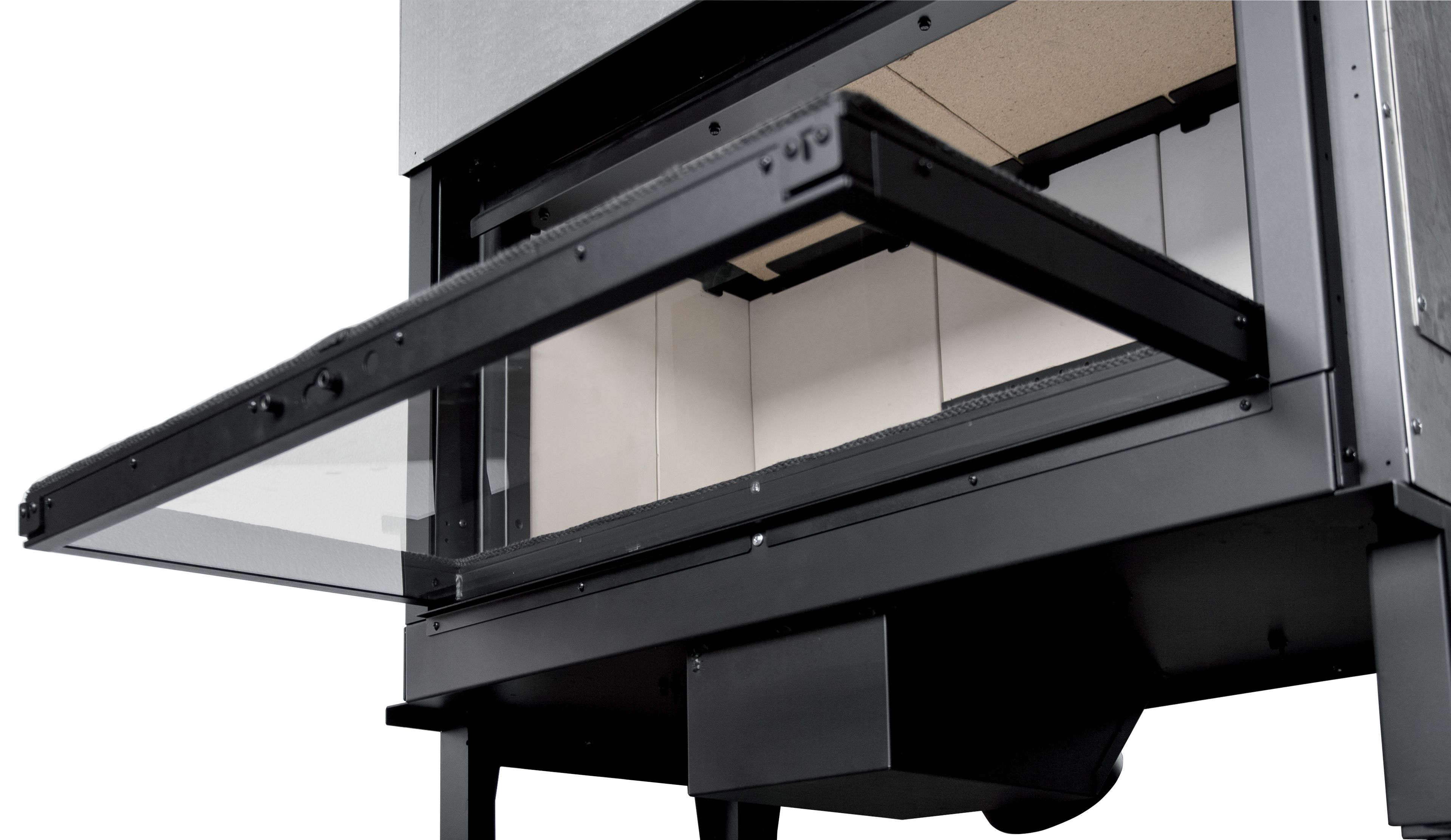 Встроенный дровяной камин с двойным фасадом MCZ PLASMA 95B WOOD ARCH-00112134 - Вид №3