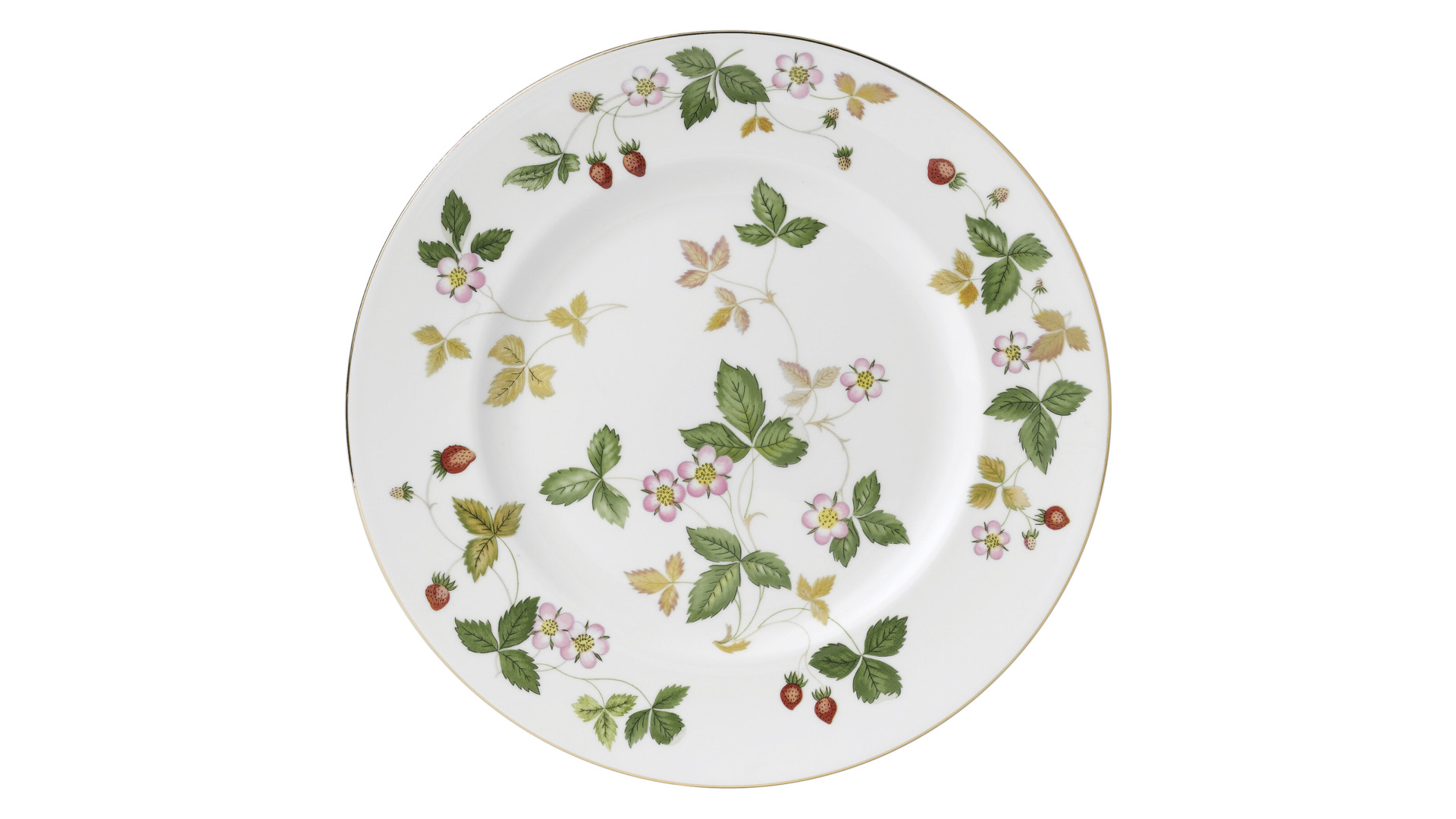 10672531 Wedgwood Набор тарелок закусочных Wedgwood Земляника 23см, 6шт, фарфор Фарфор костяной  - Вид №1